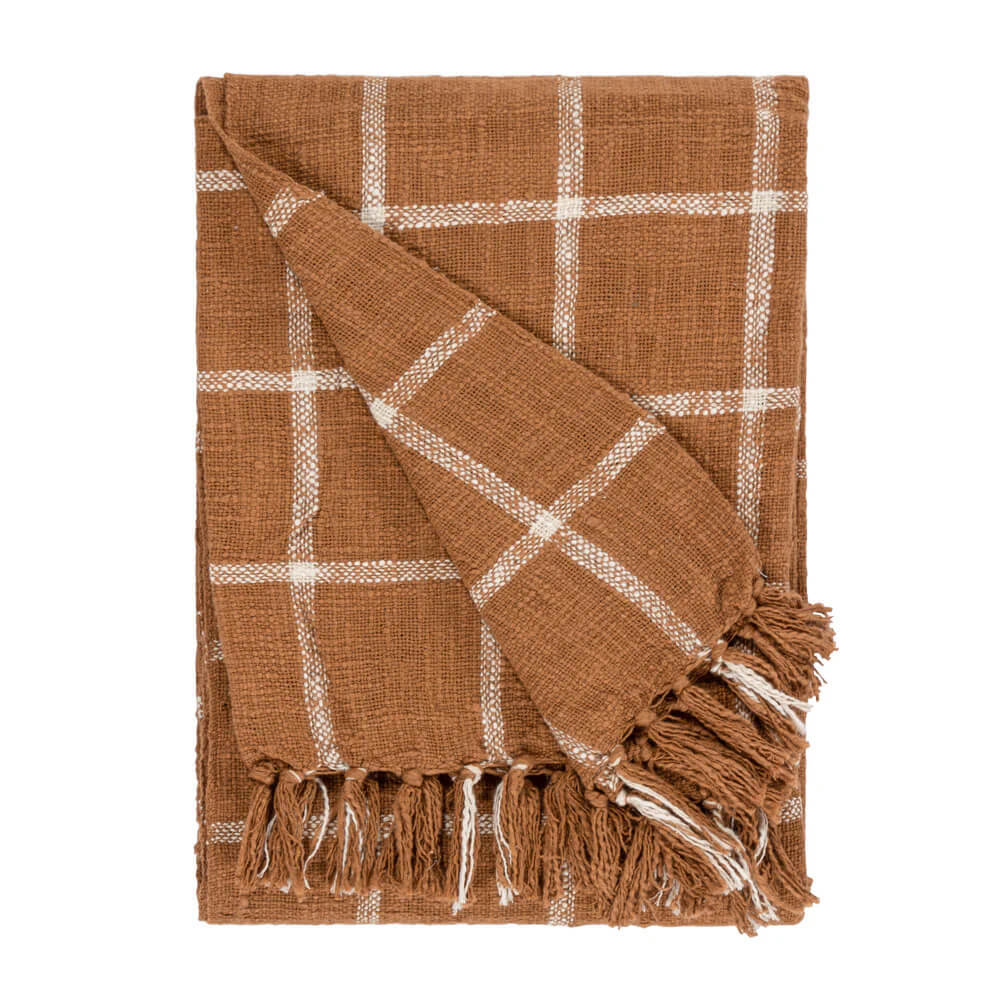 Yard Beni Ginger/Natural Throw